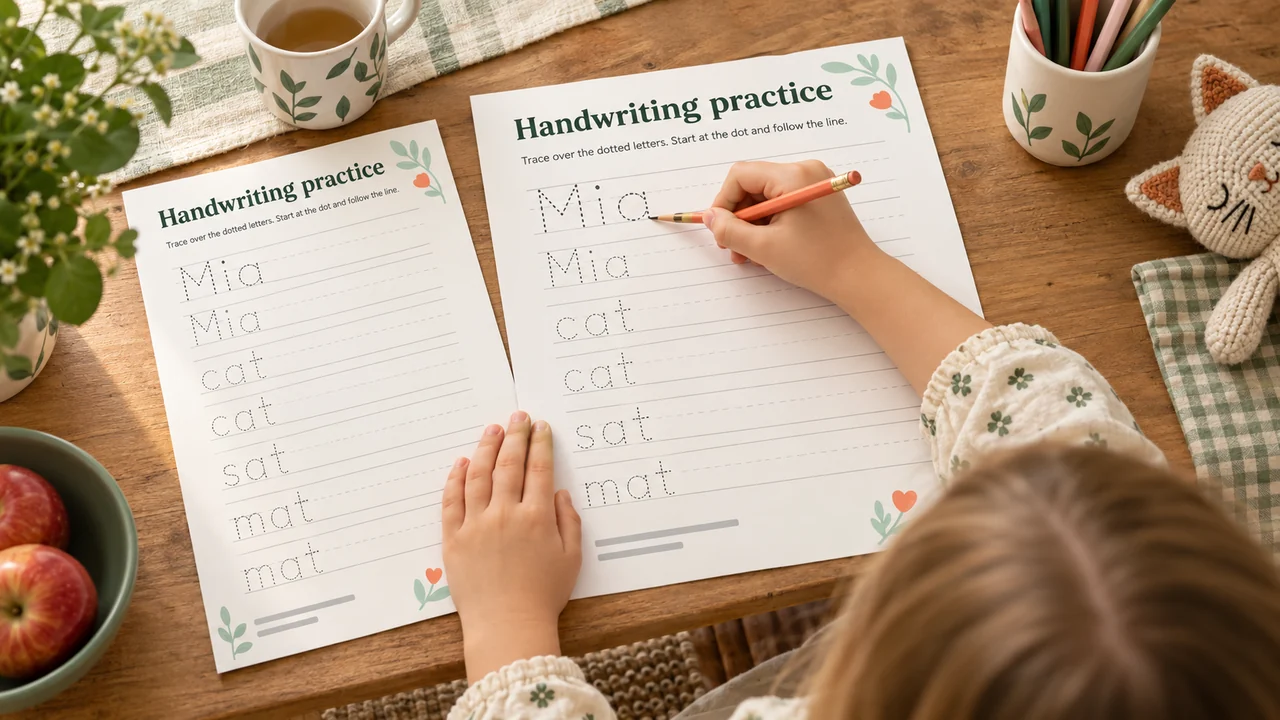 Handwriting Sheets images 4