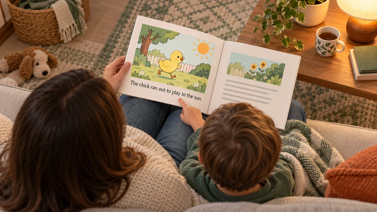 Personalised Phonics Picture Book images 4