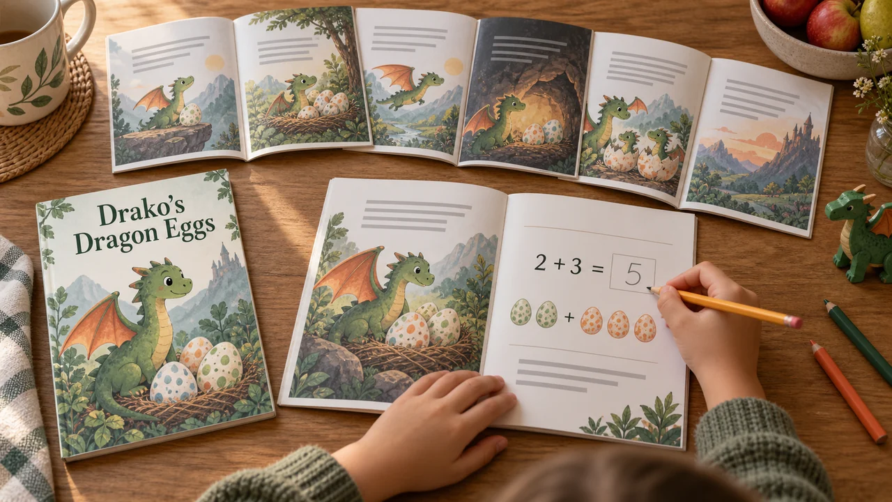 Maths Story Book images 4