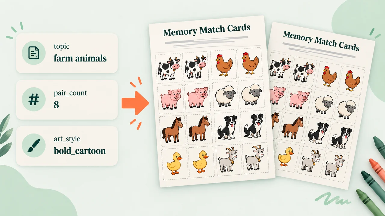 Memory Match Cards images 2