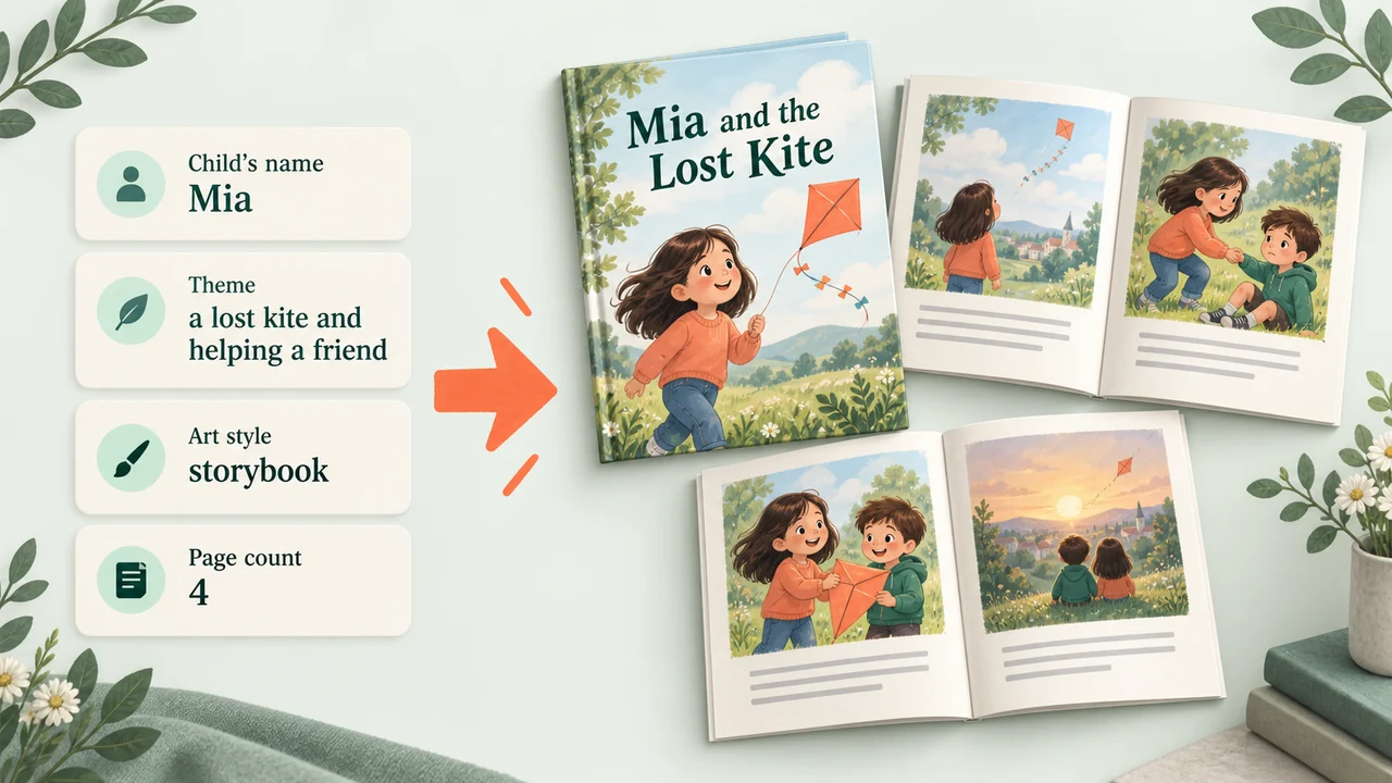 Personalised Storybook images 2